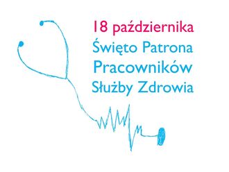 Stetoskop i życzenia dla służby zdrowia