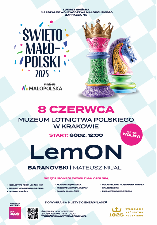 Święto Małopolski 2025 - plakat